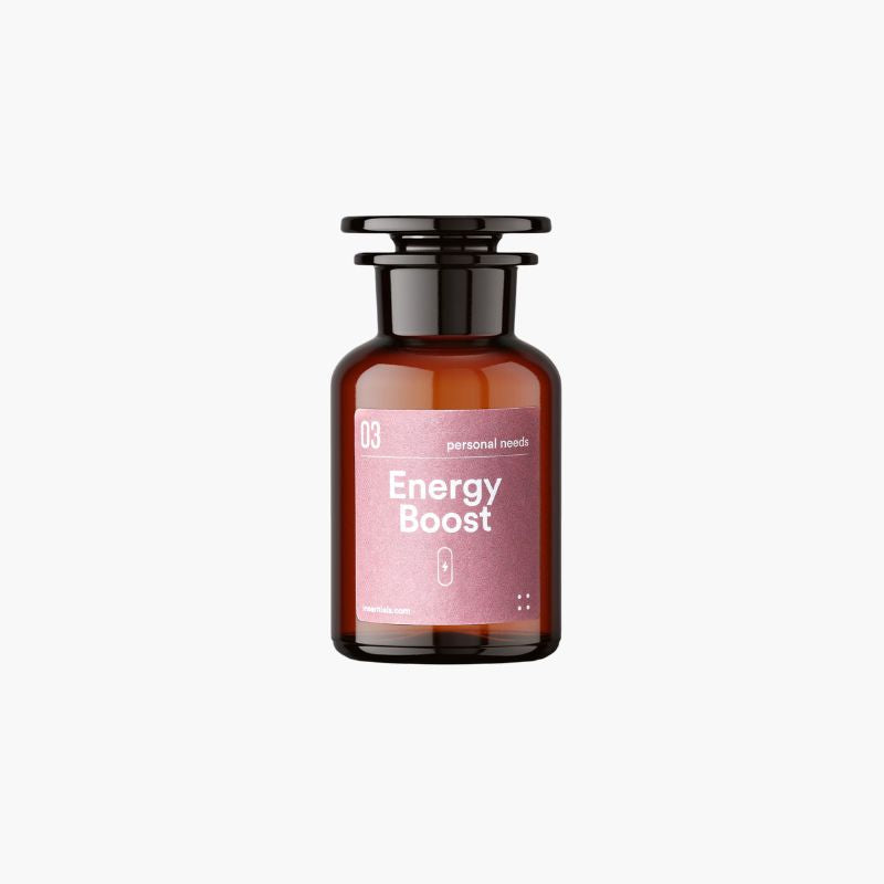 Flacon de verre eco-rechargeable Energy Boost