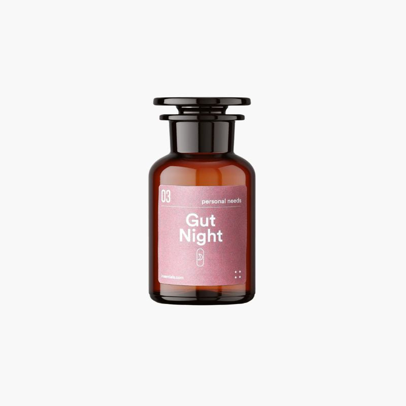 Flacon de verre eco-rechargeable Gut Night