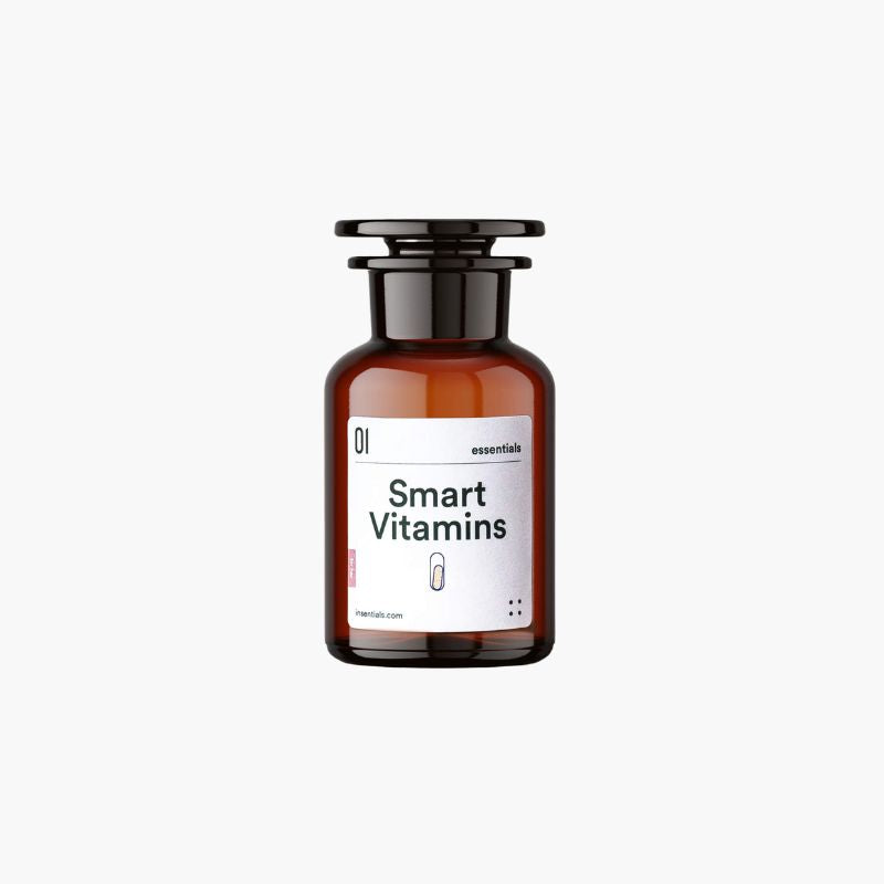 Flacon de verre eco-rechargeable Smart Vitamins for her