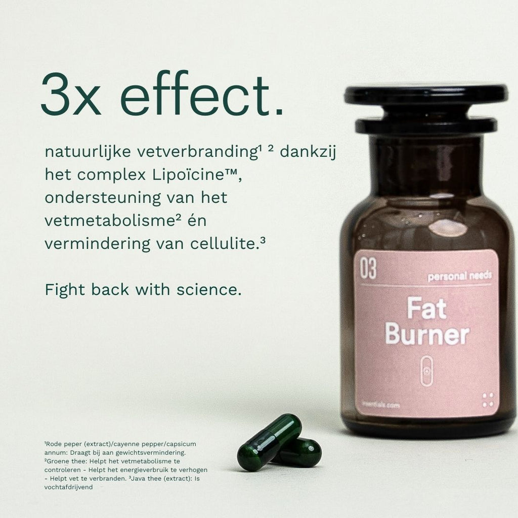 fat burner driedubbele werking cellulite