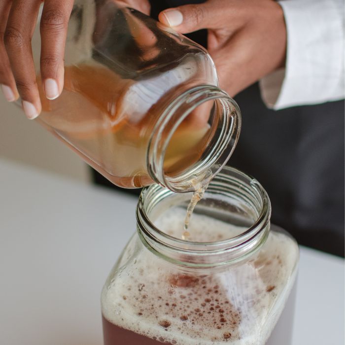 Gefermenteerde voeding kombucha darmgezondheid