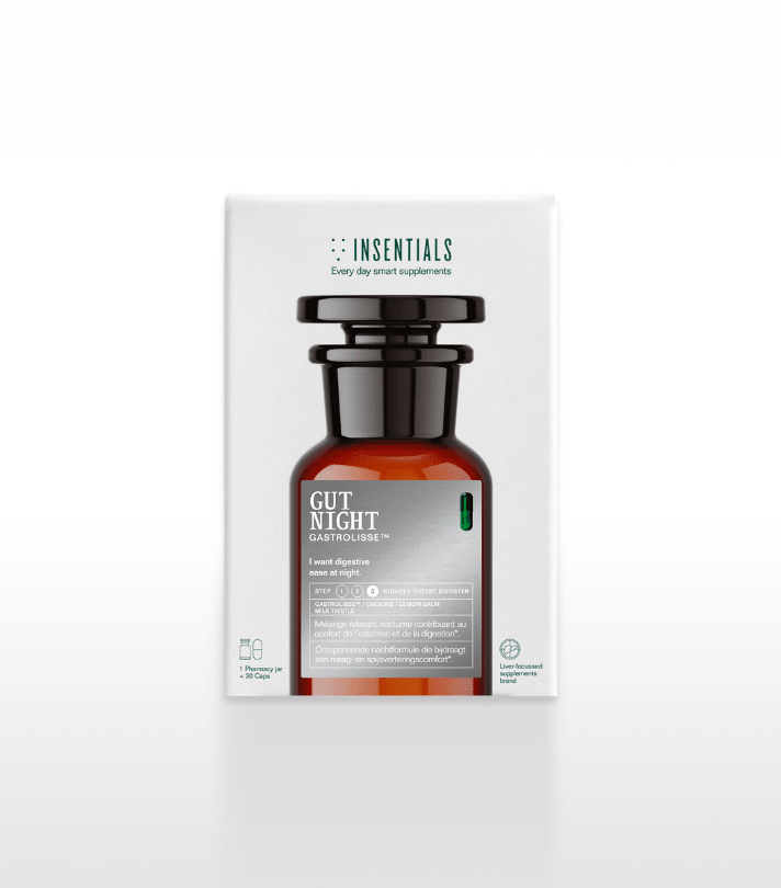 Duo Kit Gut Night Jar & Navulzakje - Insentials