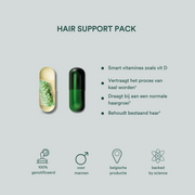 hair support pack multivitamine supplement haarverlies mannen