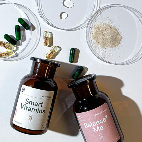 Eco-refill pharmacy jar Smart Vitamins for her