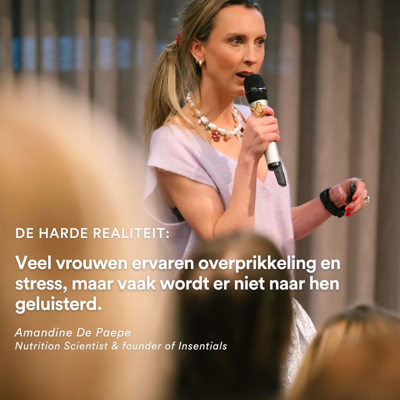 Insentials supplements stress bij vrouwen