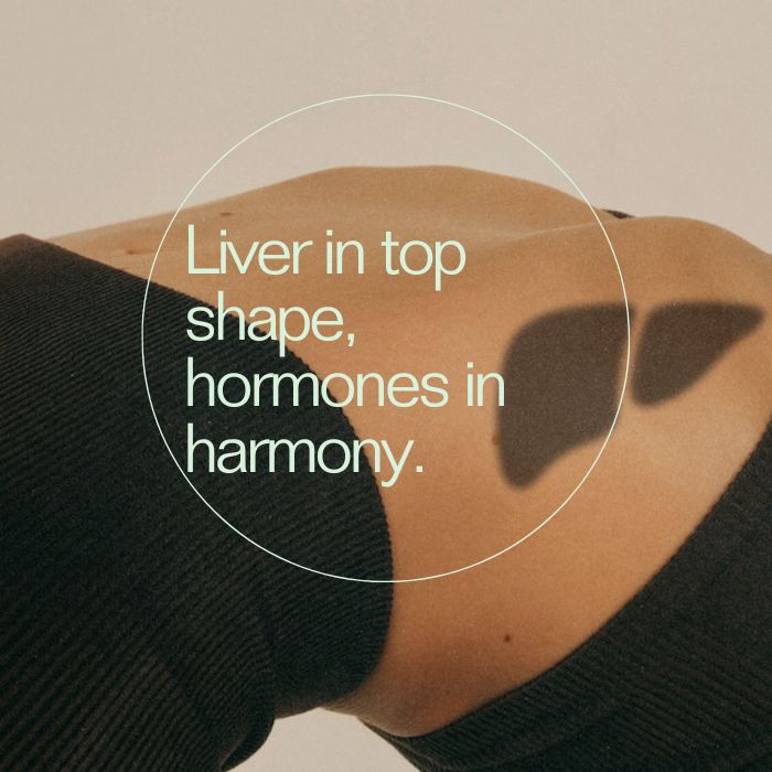 Liver hormonal balance
