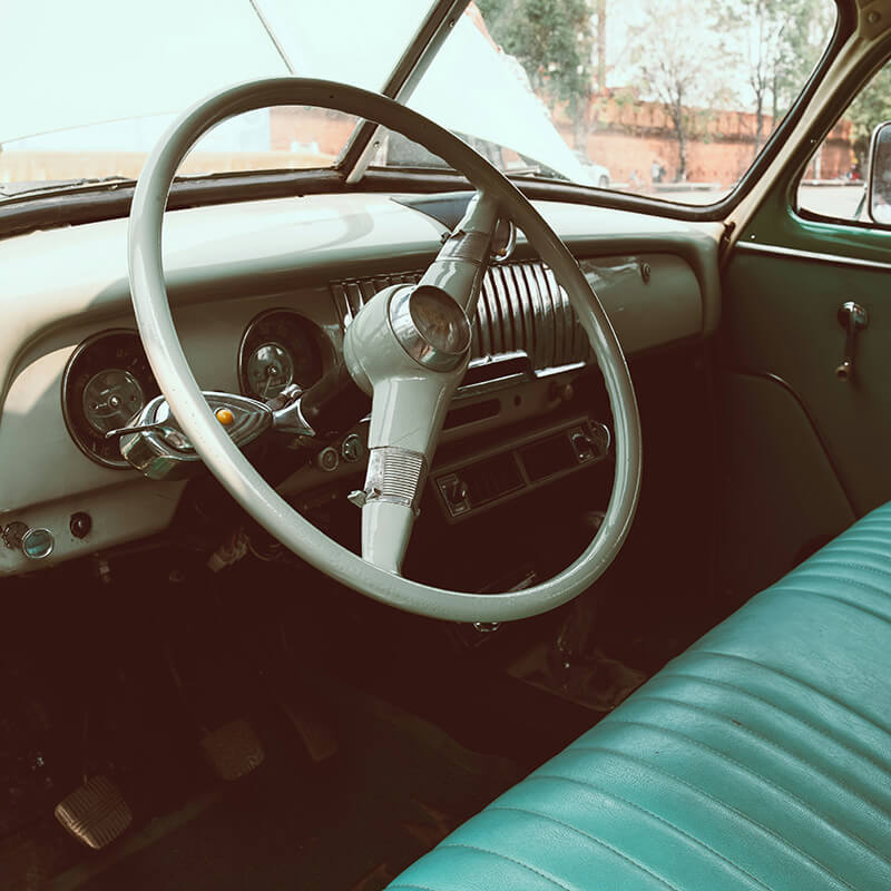 Oude auto