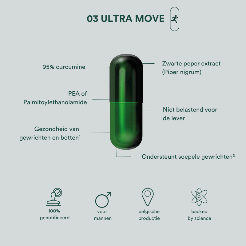 ultra move natuurlijke lichaamseigen pijnstiller insentials